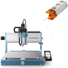 Genmitsu 3030-PROVer MAX CNC-Fräsmaschine + 10W Lasermodul, für Holz, Metall und Acryl