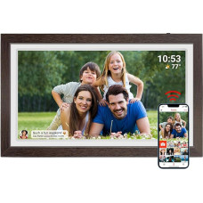 Skaitmeninis nuotraukų rėmelis 21,5 colio WiFi 32 GB atminties Skaitmeninis nuotraukų rėmelis FHD IPS jutiklinis ekranas Automatinis pasukimas Sieninis tvirtinimas Akimirksniu dalytis nuotraukomis / vaizdo įrašais per 