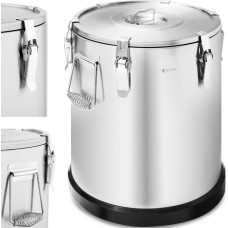 Royal Catering Thermos thermal catering container for food transportation STAL 36 l