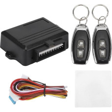 Remote Central Door Lock Kit, 433.92 MHz 12 V Universal Car Door Lock Unlock Vehicle Keyless Entry System Remote Central Kit