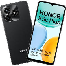 HONOR X5c Plus Dual SIM 4G išmanusis telefonas, 4 GB RAM, 128 GB ROM, 6,74 colių 90 Hz 