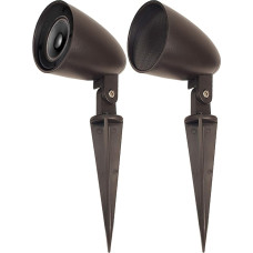 OSD Audio LS2 Landscape In-Ground or Outdoor Light Dome Speaker Pair