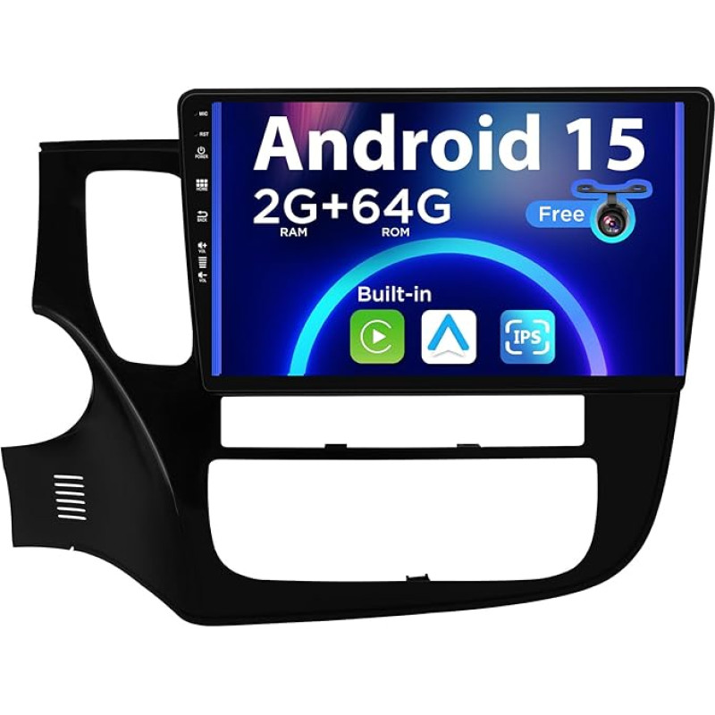 SXAUTO Android 15 IPS automobilinis radijas 