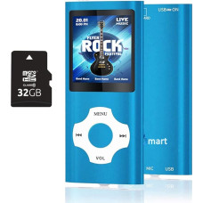 MP3 MP4 muzikos grotuvas su 16 GB 