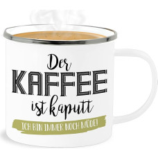 Enamel Tin Mug – Statement – 