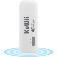 KuWFi LTE Stick LTE 4G Dongle, 150Mbps USB mobilusis WiFi Dongle atrakintas 4G WiFi maršrutizatorius Tinklo Hotspot 4G WiFi maršrutizatorius su SIM kortelės lizdu WiFi LTE modemas