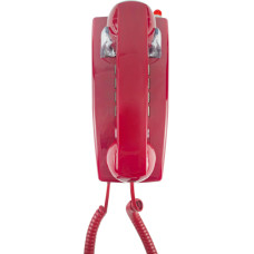 Opis WallFon Cable in Red: Wired Nostalgia Wall Phone for Real Retro Lovers