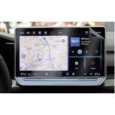 Suderinama su 2026 2027 VW T-Roc Life Style R-Line Navigation Apsauginė plėvelė 12,9 colių Discover Nano Plastic Screen Protector 6H Atsparus įbrėžimams VW T Roc 2026 Priedai [Pack of 2]