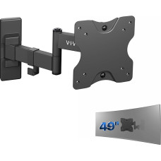 VIVO Full Motion Ultra Wide Monitor Wall Mount, Fits Ultra Wide Screens up to 49