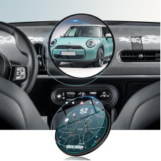 BIBIBO suderinama su Mini Cooper S F65 F66 J01 Countryman U25 Aceman 2024 2025 Facelift Navigation Apsauginė plėvelė Grūdintas stiklas 9,4 colio atsparus įbrėžimams GPS 9H ekrano apsauga Priedai