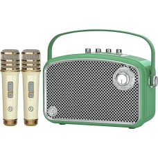 Bluetooth-Lautsprecher, Outdoor-Lautsprecher mit maximaler Leistung von 120 W, tiefer Bass, leistungsstarker Stereo-Sound, für Zuhause (grün)