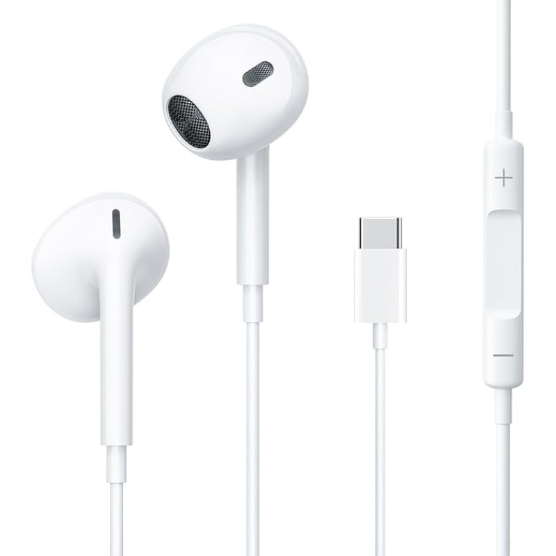 Ausinės į ausis USB C suderinamos su 