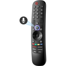 Universalus LG Voice Magic nuotolinio valdymo pultas MR23GN, suderinamas su 2023, 2022, 2021, 2020, 2019 m., visais LG Smart TV AN-MR23GA/23GN AN-MR22GA/22GN AN-MR21GA modeliais su rodyklės ir balso funkcija