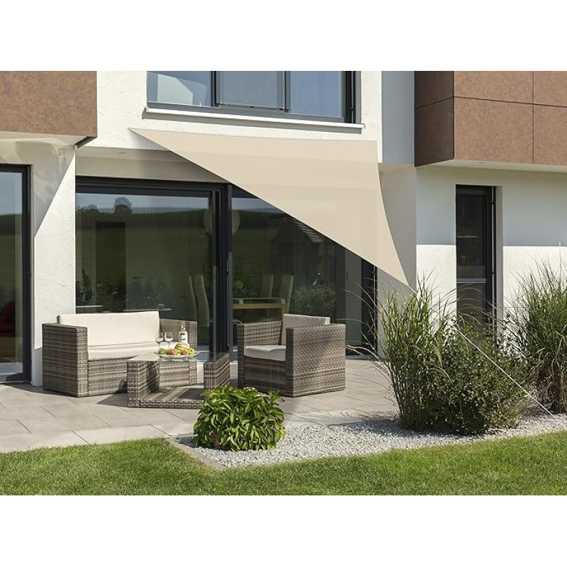 Schneider Lanzarote 240-02 tentas 360 x 360 x 360 cm trikampio formos Poliesteris 0,5 kg Natūralus