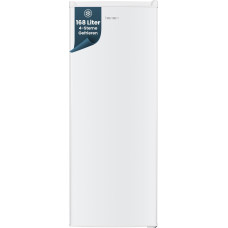 homeX FS1681E-W Freezer, Large Freezer, 168L Net Capacity, 4-Star Freezer, XXL Freezer, Freestanding, Temperature Control, Quiet 40 dB, Freezer White,