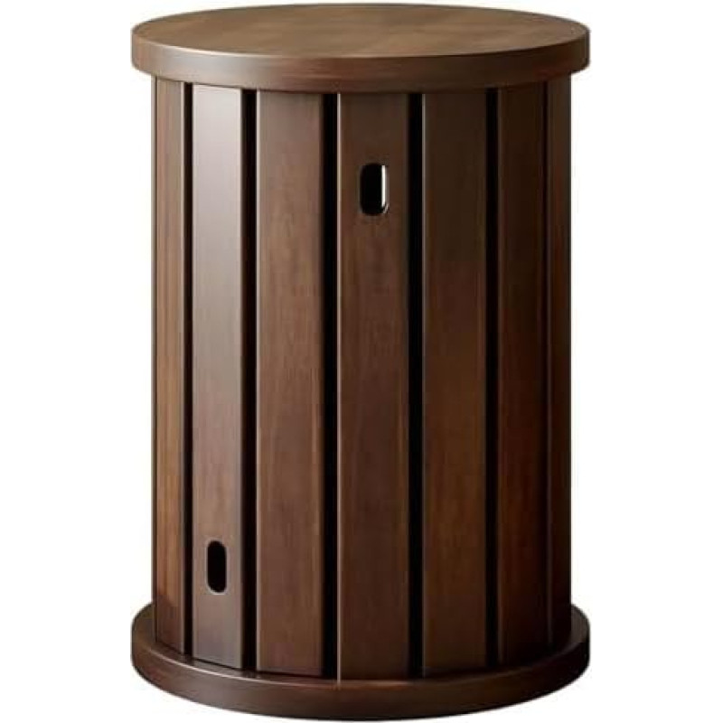 Stapelbare Holzhocker, runde Nisttische für Wohnzimmer und Esszimmer, platzsparende Barstühle, moderne Multifunktionsmöbel für Balkon und Heimdekoration
