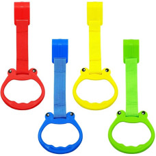 Ištraukti žiedai, Playpen rankenos, Kūdikių pratybų įrankiai, 4 Pack bekvapis Cartoon Up už suvokimo gebėjimų vystymąsi, Ergonomiški vaikų darželio baldai, patalynė ir dekoras 9,06 x 3,54 x 0,98 colių