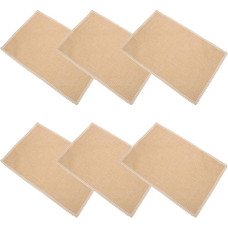 PLAFOPE Dekorative Tischsets Schützende Platzdeckchen aus Polyester Baumwollstoff 6 Stück und Hitzebeständig mit Weicher Textur für und Küchentisch