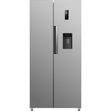 PKM SBS490NFWDIXJ Fridge-Freezer | Side by Side | 276 Litres Cooling | 168 Litres Freezing | Energy Efficiency Class E | Quick Freezing Mode | NoFrost | Display | Touch Control | Water Dispenser