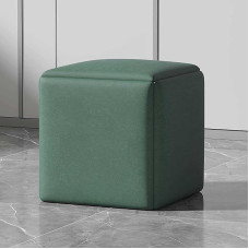 5 in 1 Cube Ottoman Sofa kėdė Universalus sukraunamas su ratukais Gyvenimas Valgomasis kojūgalis Inžinerinis audinys Kvadratinis dizainas
