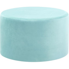 Pouf Velvet Mint Green Round 61 cm Prabangus Glamorous taburetė, Velvet taburetė, Millen