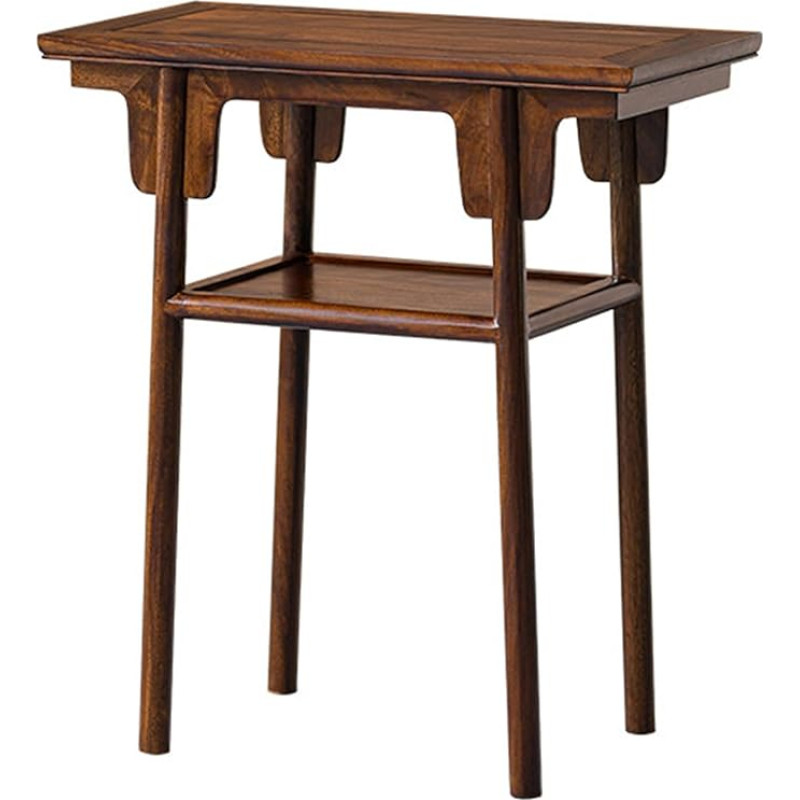 Konsolentisch mit Schubladen, 71 cm Konsolentische fürs Wohnzimmer mit Ablagen, für Flur, Eingangsbereich, Foyer und Wohnzimmer, Tragkraft 72 kg