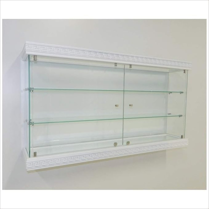 VM Art Design Glass Versux Style VMVBR6HT pakabinama vitrina balta