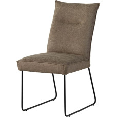 MASSIVMOEBEL24.DE Sietlo minkšta kėdė Poliesterio spalva: Taupe, kiekis: 1 vnt., Medžiaga: Siūlomas kiekis: 100% poliesteris