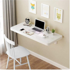Klappbare Werkbank für Zuhause, Büro, platzsparend, Wandmontage, 80 x 40 cm