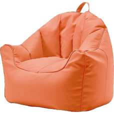 Tinginio sofa Balkonas meluoja Odinė vieno krėslo sofa Miegamojo kambarys Svetainė Studija Laisvalaikio sofa Minkšta ir patogi tinginio sofa Kėdės 80 x 75 x 48 cm Oranžinė