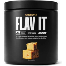 Big Zone Flav-It Cheddar Flavour Powder with Lactase, 250 g, 50 Servings Each