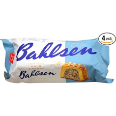 Bahlsen Comtess Poppy Lemon Cake, Pack of 4 (4 x 350 g)