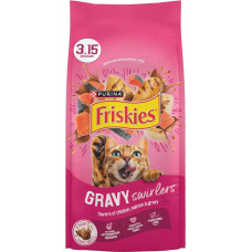 Purina Friskies Gravy Swirlers suaugusių kačių sausas maistas