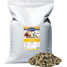 Lyra Pet 25 kg saulėgrąžų sėklų mišinys | Nuluptos ir neluptos sėklos | Riebus lesalas laukiniams paukščiams | Maistingomis medžiagomis turtingas lesalas laukiniams paukščiams | Energiją suteikiantis išbarstytas lesalas paukščiams