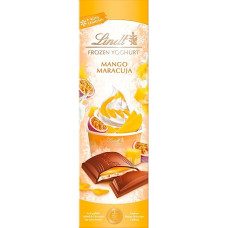 Lindt šokoladas | Froyo Mango Passion Fruit Bar | 100 g | Pieninis šokoladas su vaisiniu Mango Passion Fruit įdaru | Enjoy Cool | Šokoladinis batonėlis