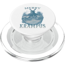 Krampus Lauf | Weihnachtsmann | Perchten Bartl Krampus PopSockets PopGrip für MagSafe