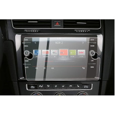 CDEFG suderinama su VW Golf 7 7.5 Facelift R GTD GTI GTE 2017-2019 Automobilinės navigacijos stiklo ekrano apsauga 9H atspari įbrėžimams ir pirštų atspaudams, apsauganti nuo GPS pirštų atspaudų, skaidri ekrano apsauga (8 coliai)
