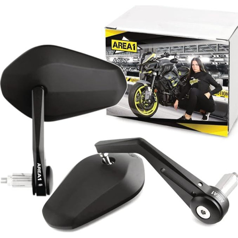 Universalus motociklų ir motorolerių veidrodžio stiprintuvas, 13-19 mm (16501-LS111)