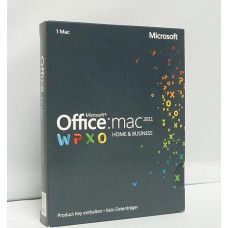 Microsoft Office Mac Home and Business 2011 - 1MAC (Produkto raktų kortelė be duomenų kaupiklio) (Lizenz)