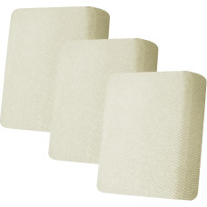 ZNSAYOTX Stretch Pillow Covers for Sofa Cushion Covers Couch Seat Covers Minkštas pakeitimas Unikalus modelis Baldų apsauga su elastinga apačia (šviesiai smėlio spalvos, 3 Pack, XL Pillowcases)