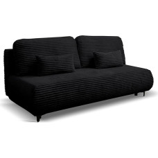 Minkšta sofa su miego funkcija ir miegamojo lova Sofa Sofa Laidas Sofa Lova (juoda)