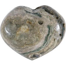 Nupuyai Vandenyno agato akmens kristalas Žalia akmens brangakmenis Širdies akmuo Poliruotas širdies formos gydomasis akmuo Mineralinis akmuo Natūralus akmuo Meditacija Feng Shui dekoracijos biurui namuose