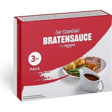 by Amazon Gravy Sauce 3 vnt. pakuotė Pagaminama 3 x 250 ml padažo