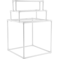 VEVOR PVC Towel Rail 8 Bars Outdoor Freestanding Towel Rack Pool Towels Clothes Airer for Indoor and Outdoor Quilts Ideal for Bathroom Spa White