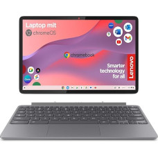 Lenovo Chromebook IdeaPad Duet 3 2-in-1 planšetinis kompiuteris | 10,95 colių WUXGA jutiklinis ekranas | Mediatek Kompanio 838 | 4 GB RAM | 128 GB SSD | Mediatek grafika | ChromeOS | QWERTZ | Pilka