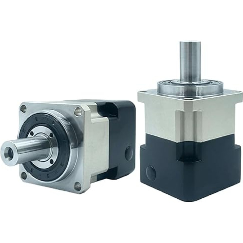 Getriebegetriebe für Nema 17 23 Schrittmotor, Drehzahlminderer für Flansch Servo 40-180 mm (PLG090 14mm Input,Speed Ratio 20 to 1)