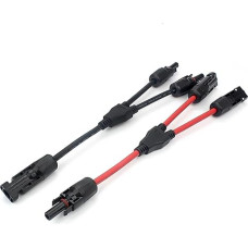 Solarpanel-Kabelstecker, 30 A, 1000 V, MC3/4 männlich, weiblich, mit Solardioden-Sicherung, IP67, für Solar-Splitter (C)