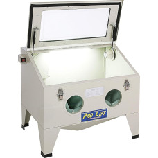 Sandblasting Device 190 L Sandblasting Cabin Sand Blaster Sandblasting Cabinet 190 Litres with Accessories