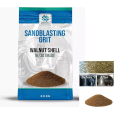 Sandblasting Walnut Grain 16/30 0.5 mm Cleaning Car Engines + Cylinder Heads 2.5 kg