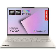 Lenovo Yoga 7 2-in-1 nešiojamasis kompiuteris | 16 colių 2,8K OLED jutiklinis ekranas | AMD Ryzen AI 7 445 | 16GB RAM | 1TB SSD | UMA Intel Graphics | Windows 11 | QWERTZ | Seashell | 3 mėnesių Premium priežiūra